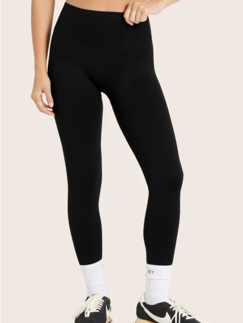 SET Active Black High-Rise Sculpt Leggings